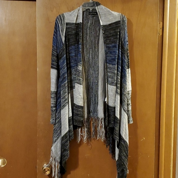 My Michelle Sweaters - Gray, blue and black sweater